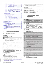 Preview for 6 page of Daikin VRV IV RKXYQ5T8Y1B Series Installation And Operation Manual