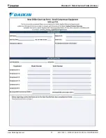 Preview for 73 page of Daikin WGZ030DW Installation, Operation And Maintenance Manual