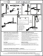 Dainolite CST-196LEDT Manual preview