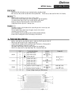 Daitron MFS50-12 Instruction Manual preview