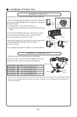 Preview for 26 page of Daitsu HS-18UIEK Owner'S Manual