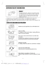 Preview for 4 page of Daitsu M3OA-27HRN1 Owner'S Manual