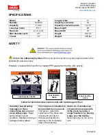 Preview for 5 page of Dake 3A Instructional Manual