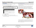 Preview for 2 page of Daktronics Big Stream 2 Manual