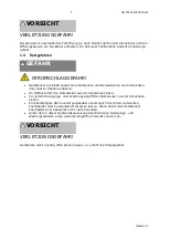 Preview for 9 page of Dalbach GS60V-0B Silver Instruction Manual