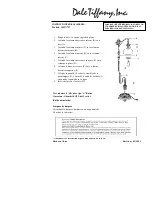 Preview for 2 page of Dale Tiffany 10057 Assembly Instructions