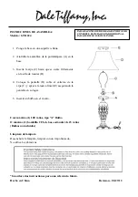 Preview for 2 page of Dale Tiffany GT11224 Assembly Instructions