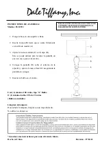 Preview for 2 page of Dale Tiffany PG10353 Assembly Instructions