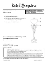 Dale Tiffany TB13067 Assembly Instructions preview