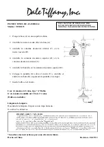 Preview for 2 page of Dale Tiffany TF101115 Assembly Instructions