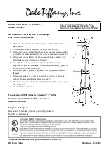 Preview for 2 page of Dale Tiffany TR90473 Assembly Instructions