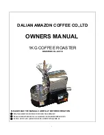 Preview for 1 page of DALIAN AMAZON COFFEE DL-A721-S Owner'S Manual