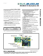 Preview for 1 page of Dallas Semiconductor Maxim MAXQ3210 Manual