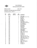 Preview for 2 page of DANA 4360-94 Parts List