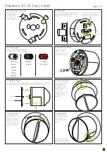Preview for 2 page of danalock V3 US Easy Installation