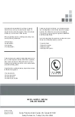 Preview for 22 page of Danby DBL25C1BSSDB Owner'S Use And Care Manual