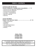 Preview for 2 page of Danby DCFM036XC1WDB Owner'S Manual