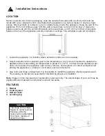 Preview for 13 page of Danby DCFM036XC1WDB Owner'S Manual