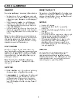 Preview for 7 page of Danby DCFM110B1 Owner'S Manual