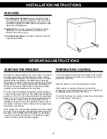 Preview for 5 page of Danby DCFM142WDD Owner'S Use And Care Manual