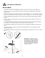 Preview for 20 page of Danby DDR070EAPWDB Use And Care Manual