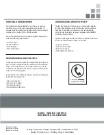 Preview for 48 page of Danby DDR30B6TDB Owner'S Use And Care Manual