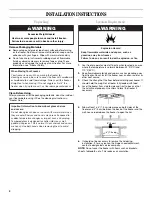 Preview for 4 page of Danby Designer DCFM623WDD Owner'S Use And Care Manual