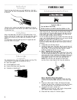 Preview for 6 page of Danby Designer DCFM623WDD Owner'S Use And Care Manual