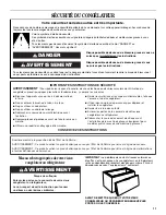 Preview for 11 page of Danby Designer DCFM623WDD Owner'S Use And Care Manual