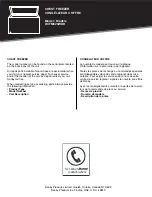 Preview for 20 page of Danby Designer DCFM623WDD Owner'S Use And Care Manual