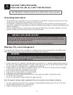 Preview for 5 page of Danby DKC052BSL2DB Owner User Manual