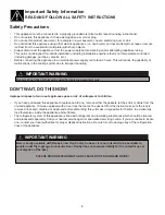 Preview for 6 page of Danby DKC052BSL2DB Owner User Manual