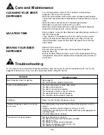 Preview for 16 page of Danby DKC5811BSL Owner'S Use And Care Manual