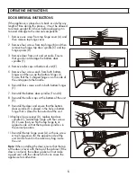 Preview for 6 page of Danby DUF167A3WDD Owner'S Manual