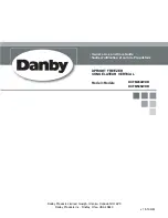 Danby DUFM454WDB Owner'S Use And Care Manual preview