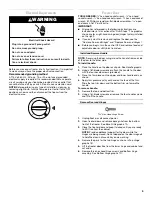 Preview for 5 page of Danby DUFM454WDB Owner'S Use And Care Manual