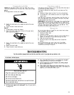 Preview for 11 page of Danby DUFM454WDB Owner'S Use And Care Manual