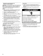 Preview for 18 page of Danby DUFM454WDB Owner'S Use And Care Manual