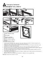 Preview for 24 page of Danby Silhouette Select SSBC056D1B Owner'S Use And Care Manual