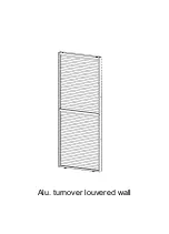 Preview for 2 page of Dancover Louver Wall Manual