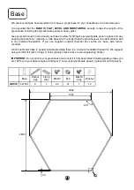 Preview for 5 page of Dancover Orangery Manual