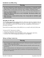 Preview for 4 page of D&R ELECTRONICS PDU-8S Installation & Operation Manual