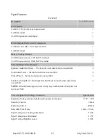 Preview for 15 page of D&R ELECTRONICS PDU42WB Installation & Operation Manual