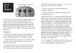 Preview for 2 page of Danelectro Cool Cat V2 Drive CO-2 Instructions