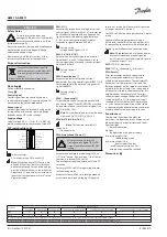 Preview for 6 page of Danfoss AME 10 Operating Manual