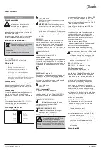 Preview for 10 page of Danfoss AME 10 Operating Manual