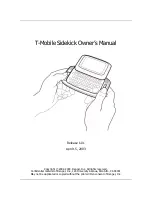 Danger T-Mobile Sidekick Owner'S Manual preview