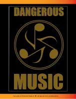 Preview for 19 page of Dangerous Music COMPRESSOR User Manual