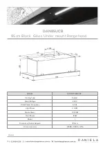 Preview for 4 page of Daniela DAN55UCB User Manual