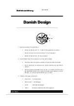 Preview for 3 page of Danish Design IQ Q543 Series Manual